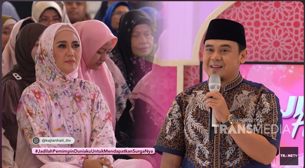Aida Saskia.curhat batal nikah di kajian Ustaz Hilman Fauzi